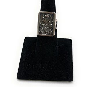 Silpada Silver Floral Ring